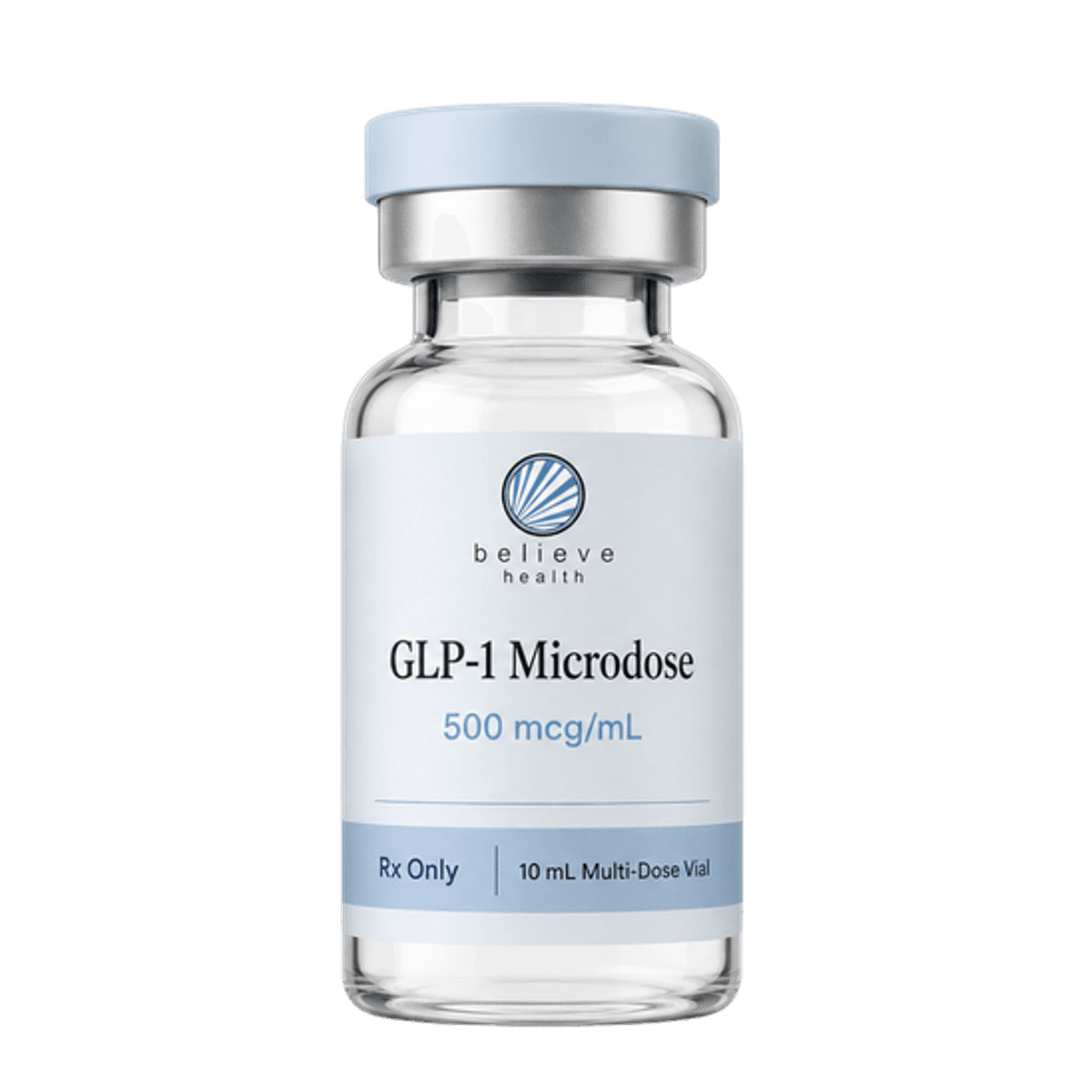 Believe Health GLP-1 Microdose protocol — clinical still life